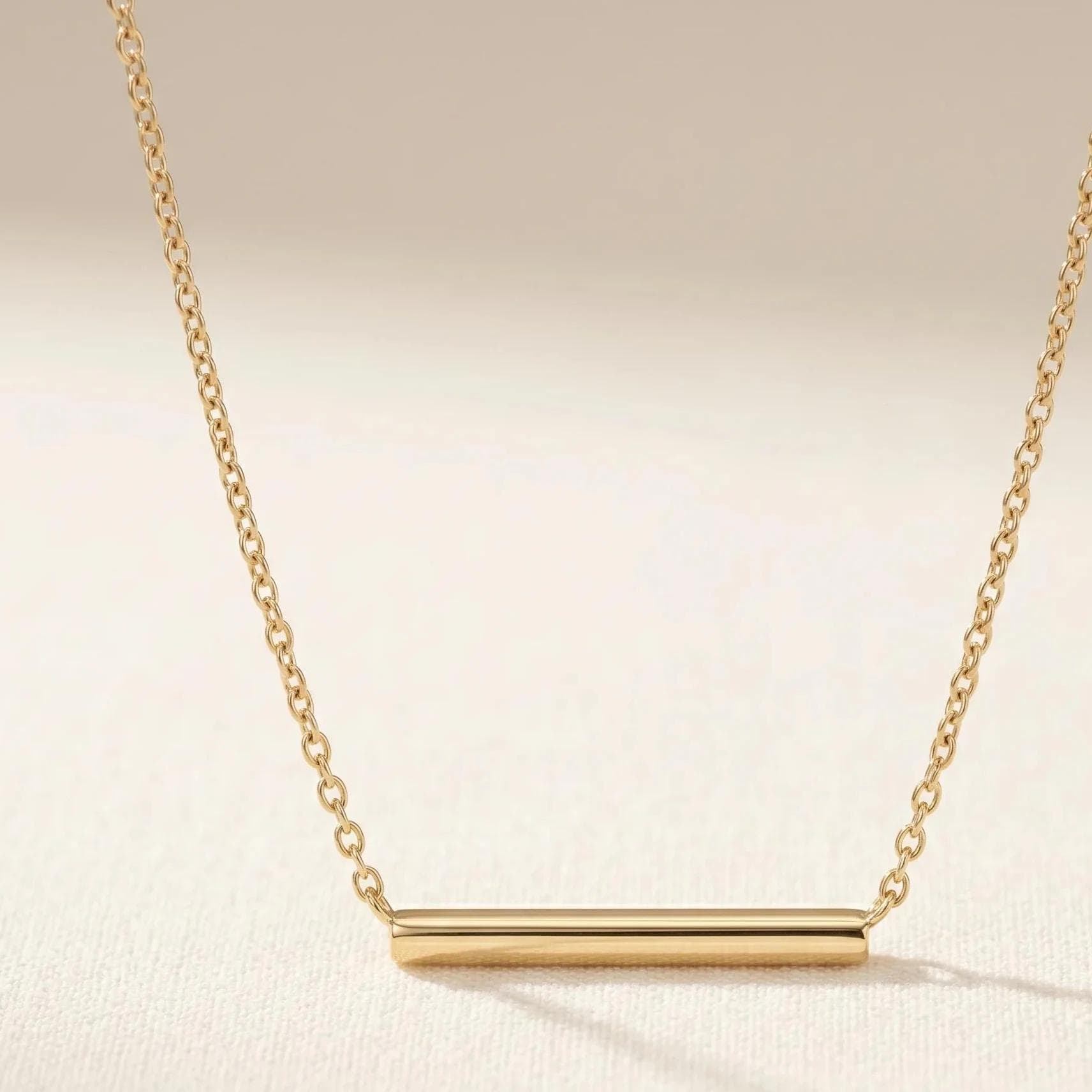 Bar Pendant Necklace