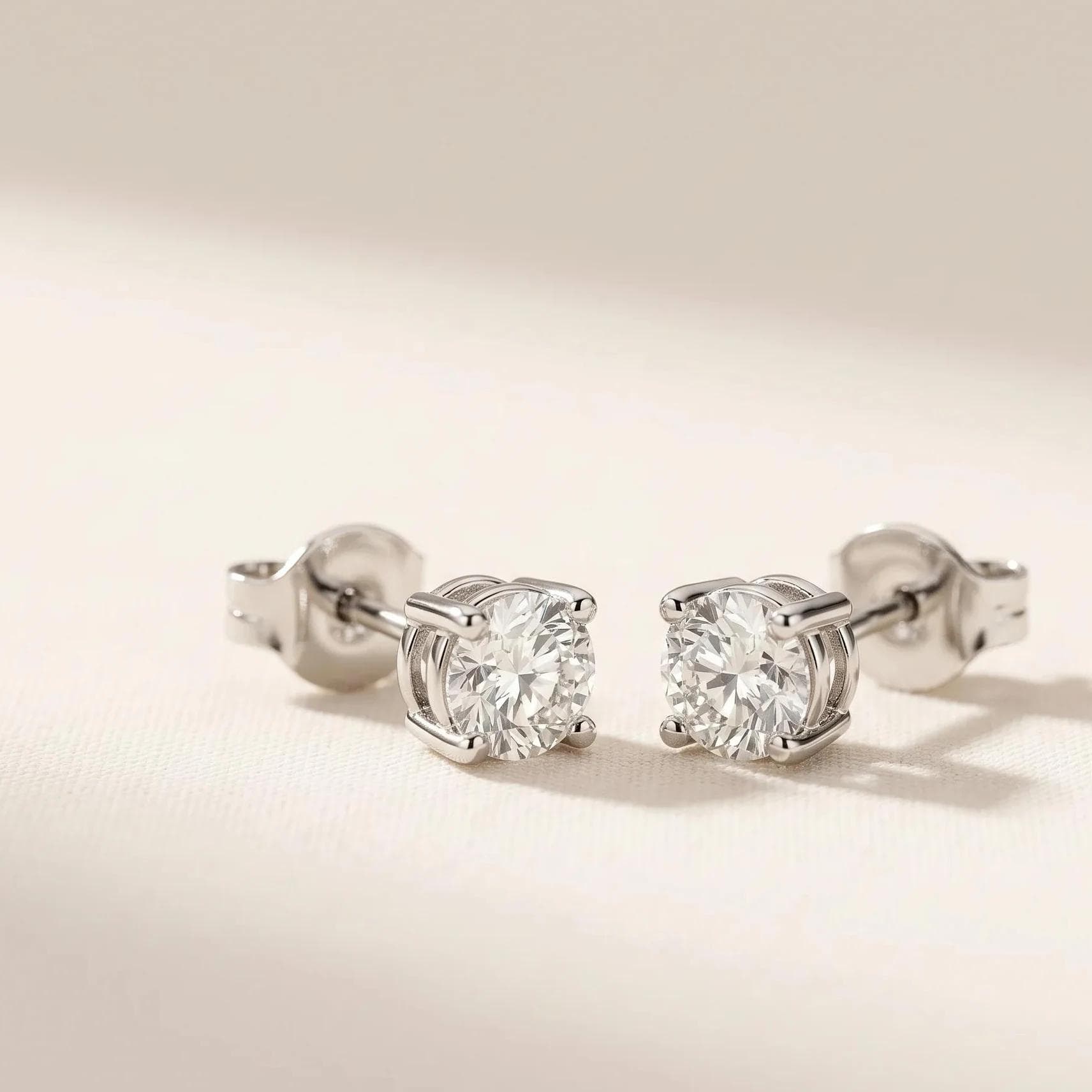 Tiny Diamond Studs