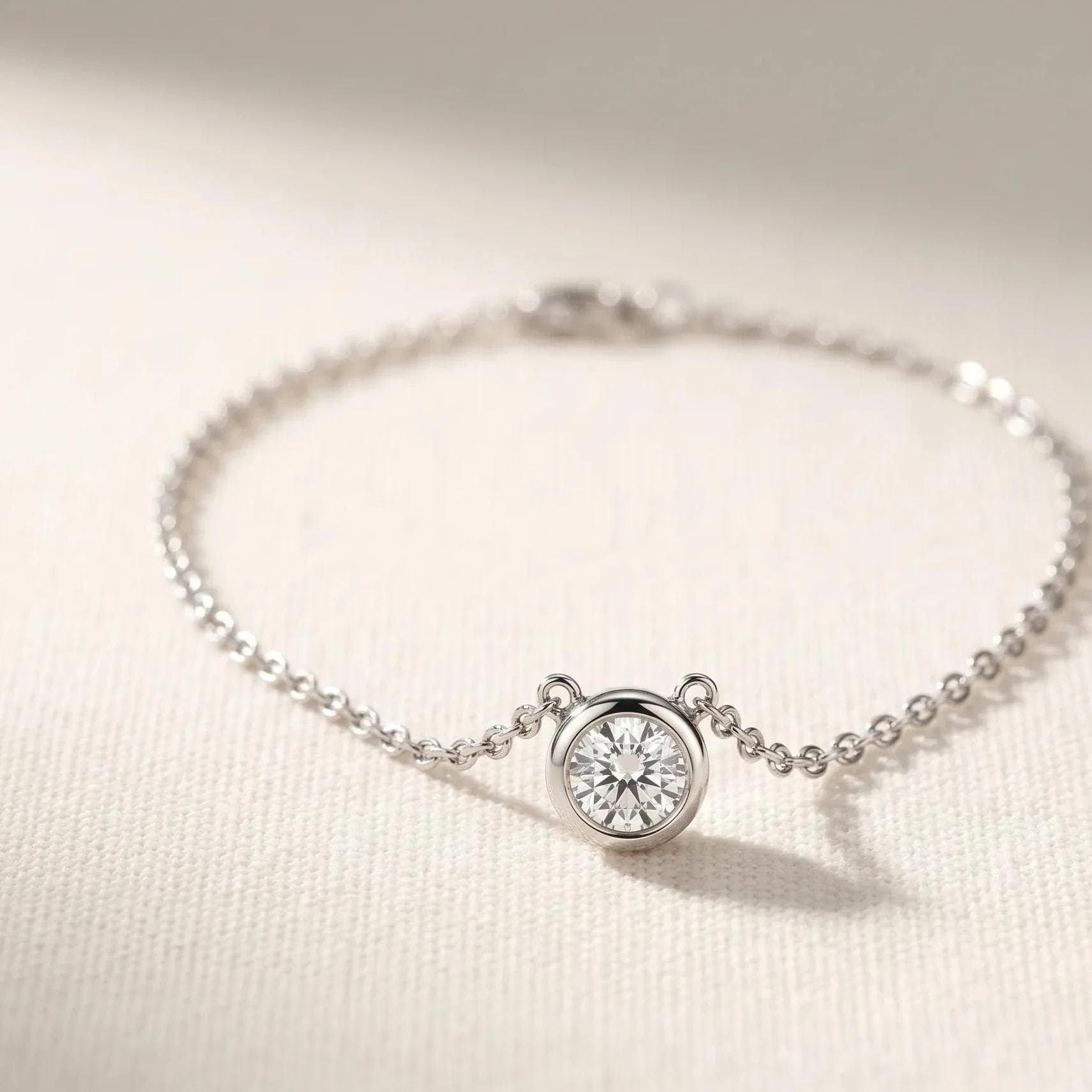 Tiny Solitaire Pendant